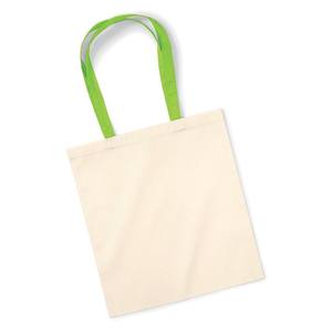 Bolsa de Lona Personalizable con Asas Verde Lima Natural, Talla Única, para Uso Promocional - Product Image 1