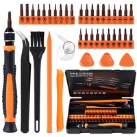 Kit de tournevis de précision 40 pièces avec embouts magnétiques en acier allié S2, têtes Torx Phillips et outils de levier pour la réparation électronique