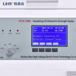 Kit de prueba Bdv de aceite de transformador de 0 ~ <span class=keywords><strong>100kV</strong></span>, probador de fuerza dieléctrica de aceite aislante, 1/2 - Product Image 2