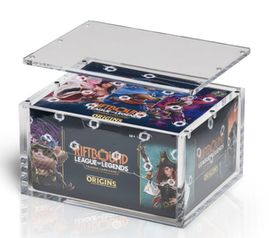 Boîte de présentation en acrylique pour booster box <span class=keywords><strong>LOL</strong></span> Riftbound, fermeture magnétique, écologique et résistante à l'eau, pour collection de cartes de jeu - Product Image 3