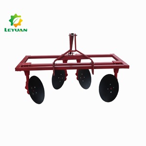 Leyuan Disc Plough 4 Row Red Farm <b>Cultivator</b> For Tractor Use - Product Image 1