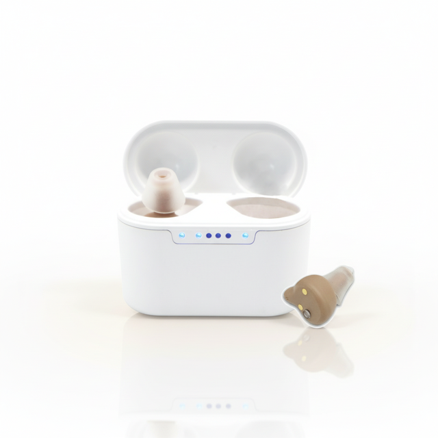 China Manufacture 4 Sound Models Magnet Charger Comfortable Invisible Hearing Aids 16 for Enabled Noise Reduction Audio