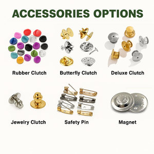 कस्टम cआधिकारिक खुश फेस पिन 2026 और संयुक्त अमेरिकी ध्वज पिन कॉम्बो ने व्यापार उपहार के लिए नरम तामचीनी डिजाइन गोल्ड प्लेटेड बैज सेट किया - Product Image 4