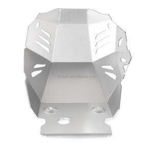 Pièces de moto en alliage d'aluminium plaque de protection du cadre Bash couvercle de la plaque inférieure pour <span class=keywords><strong>Kawasaki</strong></span> KLR <span class=keywords><strong>650</strong></span> 2008-2022 2021 2020 <span class=keywords><strong>2019</strong></span> - Product Image 4