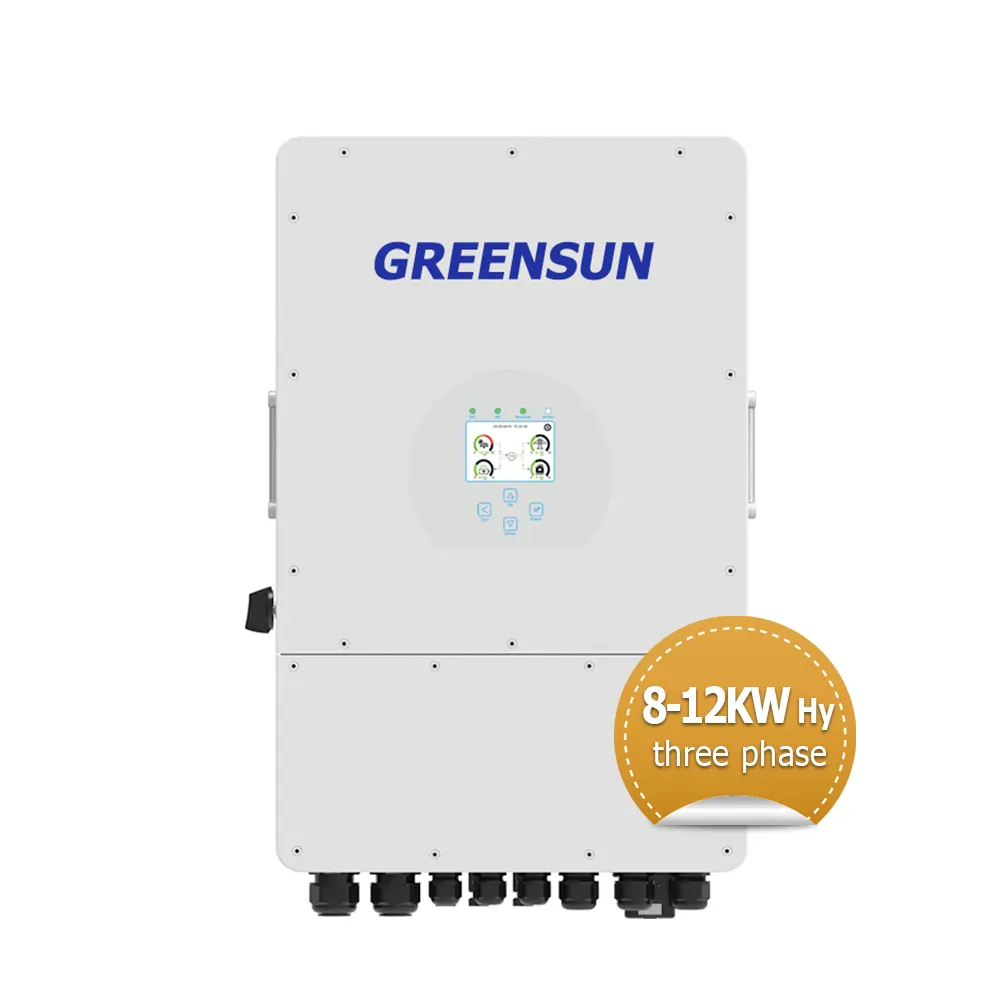 16kw Deye היברידי שלב אחד 12kw 14kw 16k על-רשת מחוץ לרשת שמש מהפך עבור עסקים ו בית ESS שימוש