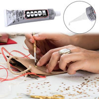 Colle époxy transparente E6000 pour la réparation de téléphones portables, écran LCD, cadre en verre, pot de fleurs, strass en cristal