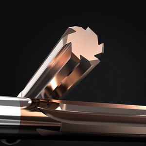 Escariador de Ranuras Rectas de Cuatro/Seis Filos HRC55, Cortador de Fresado de Metal de Carburo, Cortadores de Ranurado de Metal CNC 2010081701 - Product Image 3