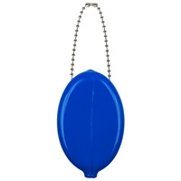 Porte-clés mini-portefeuille ovale en PVC personnalisé et créatif CCH