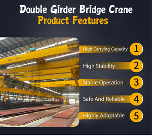 Gru a Ponte Certificata CE di Alta Qualità, Produzione di Fabbrica, 5 10 15 Tonnellate, Utilizzata per Sollevare Bobine d'Acciaio - Product Image 2