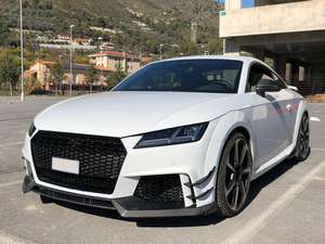 Lèvre de pare-chocs avant en fibre de carbone <span class=keywords><strong>TTRS</strong></span> pour <span class=keywords><strong>Audi</strong></span> <span class=keywords><strong>TTRS</strong></span> <span class=keywords><strong>MK3</strong></span> 8S 2016-2019 - Product Image 2