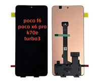 Écran Amoled d'origine pour Redmi K70E, écran tactile pour Poco X6 Pro, panneau pour téléphone Redmi Turbo3, écrans LCD pour téléphone portable Poco F6