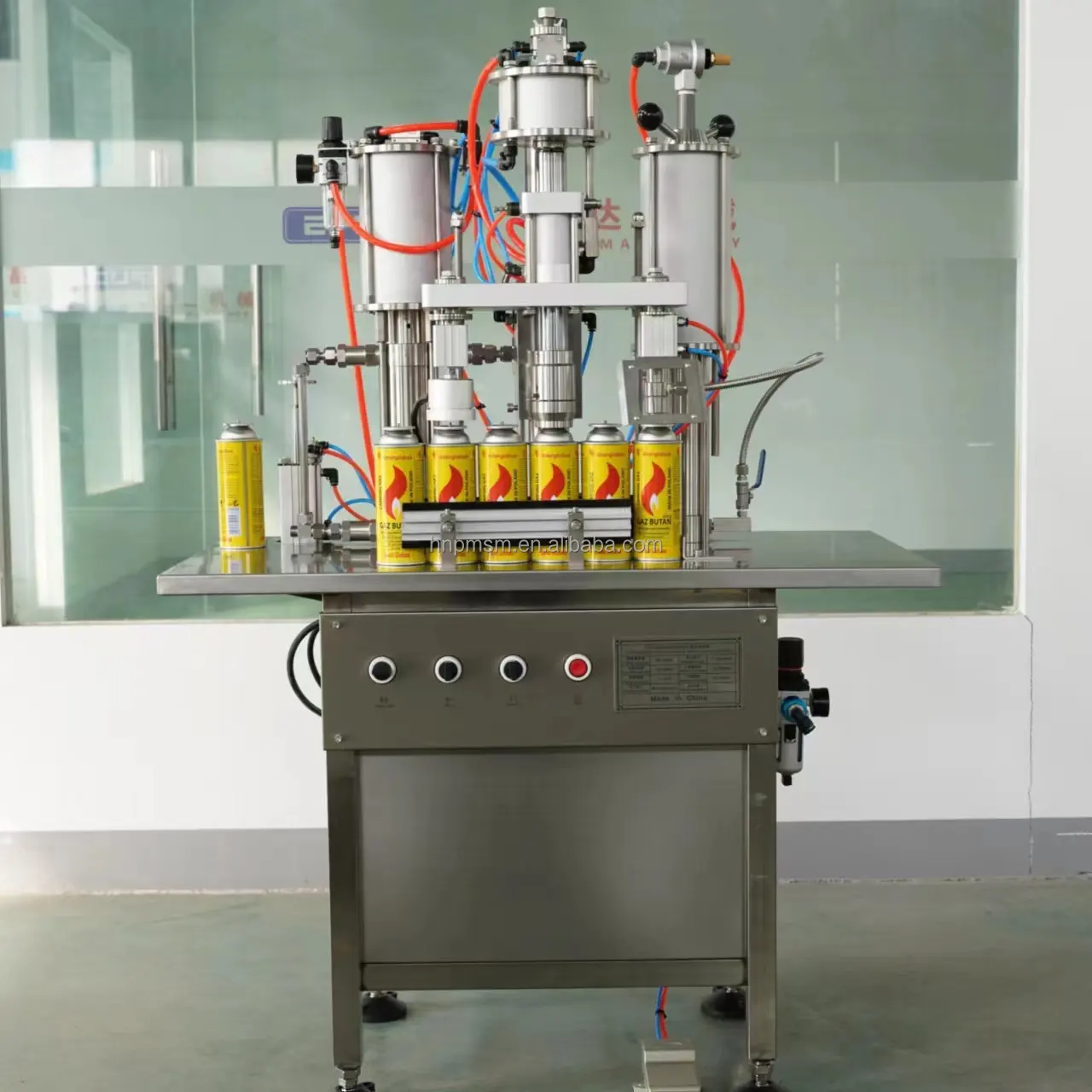 Hot Sales Aerosol Spray Paint Filler Machine Manual Aerosol Filling Machine Hair Wax Filling Machine