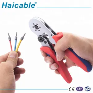 Hexagon crimping cable ferrules crimping plier Twin end sleeves