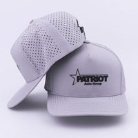 Gorras de Golf y Béisbol Personalizadas al por Mayor, de Alta Calidad, Impermeables, de Poliéster, con Logotipo Personalizado, Perforadas con Láser