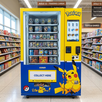 Distributeur automatique de boîtes mystères JOYVEND, direct usine, avec paiement par carte de crédit, pour jouets anti-stress, jouets sensoriels et cartes à collectionner TCG