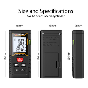 SNDWAY SW-G4S เครื่องวัดระยะด้วยเลเซอร์ดิจิตอลขนาดเล็ก 40 ม. สำหรับงานอุตสาหกรรม - Product Image 4