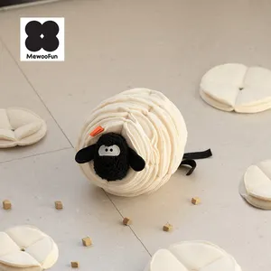 MewooFun Wholesale Custom Cute Stuffed Animal Plush Luxury Snuffle Dog Puzzle Toys for Dogs