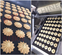 Machine automatique industrielle de fabrication de biscuits, extrudeuse de biscuits au beurre, machine à biscuits Jenny