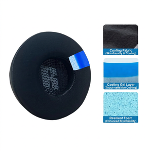 Almohadillas de Repuesto para Auriculares JBL LIVE 400BT con Cancelación Activa de Ruido, Almohadillas de Gel Refrigerante, Cómodas Almohadillas de Espuma Viscoelástica - Product Image 6