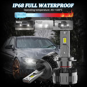 Ampoules <span class=keywords><strong>LED</strong></span> pour voiture de haute puissance 130W 13000LM 6000K Canbus H4 H1 H11 H7 9005 9006, ampoules de phare universelles pour voiture, vente en gros d'usine - Product Image 5