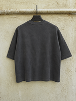 T-shirts personnalisés pour hommes, fabrication sur mesure, impression DTG, t-shirt blanc surdimensionné à col rond, manches courtes, coupe courte et carrée
