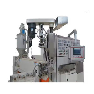 Ligne d'extrusion automatique complétée pour gaine de câble PVC et PE Équipement de fil et de câble avec extrudeuses clés en plastique - Product Image 4