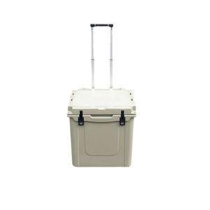 Nevera Portátil PoeticExist de 45L con Ruedas, Moderna y Multifuncional para Acampar al Aire Libre, Conserva Bebidas y Alimentos Calientes o Fríos - Product Image 2