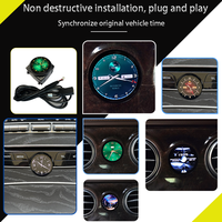 Nouvelle mise à niveau voiture montée horloge intelligente voiture horloge intelligente voiture contrôle Central affichage de l'heure pour Benz C,E,S,G CLS Maybach classe S