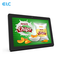 Pantalla Táctil Capacitiva Interactiva de Pared, Panel LCD IPS, Tablet Android Quad Core con POE, Señalización Digital Interior Android