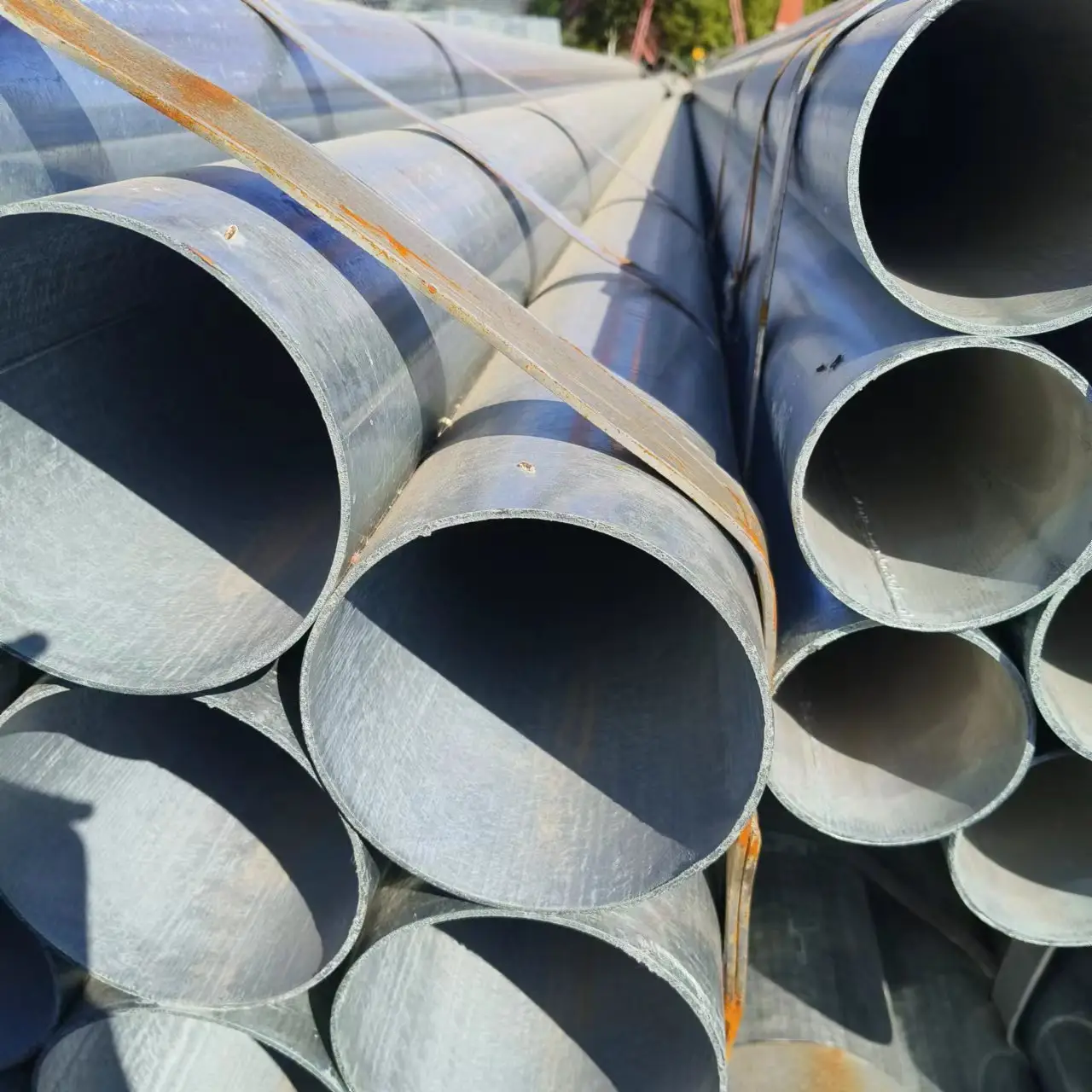 Wholesale hot dip gi seamless galvanized round steel pipe ASTM A106 Sch 40 ERW GI Iron Tube