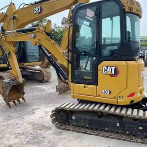 สภาพดี ราคาดีที่สุด รถขุดขนาดเล็ก 3 ตัน มือสอง รุ่น Cat 303 รถขุด CAT 303.5 Caterpillar CAT303 รถขุด CAT มือสองสำหรับขาย - Product Image 2