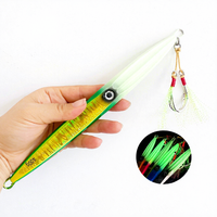 Nouveaux leurres de pêche avec hameçon 40g 60g 80g 100g 200g 300g 400g 500g 720g, matériel de pêche, leurres de jigging à coulée rapide ou lente