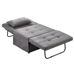 Silla de marcha de escolta para adultos, sofá cama ajustable, cama plegable para dormitorio, muebles de sala de estar