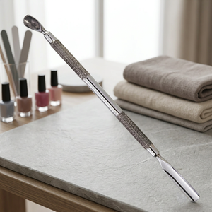 ASAP Beauty Stainless Steel Double Head Reusable Cuticle <b>Nail</b> Pushers <b>Nail</b> <b>Tool</b> Kit Environmental Friendly - Product Image 5