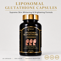 Capsules Blanchissantes Haute Qualité et Haut Dosage au Glutathion, Collagène et Vitamine C pour Marques Blanches OEM
