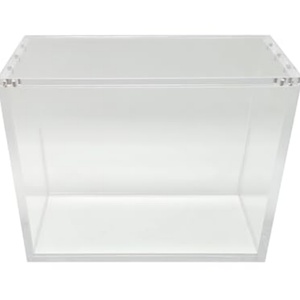 Estuche de exhibición de acrílico cristalino moderno premium con protección UV para caja de entrenador acrílica Elite, con logotipo de color personalizado para diseño - Product Image 3