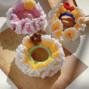 Diadema <span class=keywords><strong>de</strong></span> lana tejida a mano para niños Blancanieves Serie <span class=keywords><strong>de</strong></span> princesas creativas Diadema <span class=keywords><strong>de</strong></span> goma hecha a mano - Product Image 2