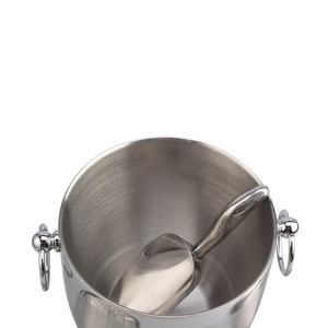 Double Wall Stainless Steel Insulated <b>Ice</b> Bucket, Including Strainer & <b>Ice</b> Cover <b>Ice</b> Tongs - Product Image 6