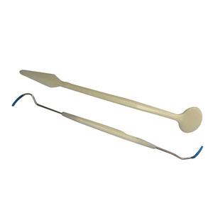 Miroir de dentiste en plastique jetable d'instruments de dents de poignée orale de bouche dentaire - Product Image 4