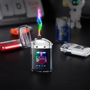Custom Color Mini Outdoor Flameless Windproof Lighters Rechargeable