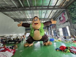 2025 4m 6M 8M 10m bơm hơi khổng lồ 3D mô hình nhân vật bóng bơm hơi mô hình phim hoạt hình bóng bơm hơi Khỉ đột để bán - Product Image 5