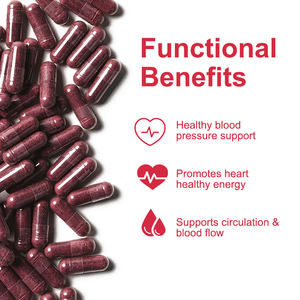 Capsules de betterave en vrac Supplément de santé sans OGM Produit nutritionnel de marque personnalisée OEM - Product Image 5