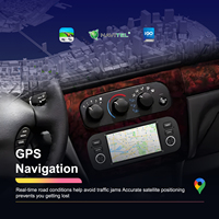 Podofo 5 ''autoradio GPS WIFI BT lien téléphonique FM RDS EQ écran partagé pour Jeep/Chrysler/Dodge stéréo Android unité principale