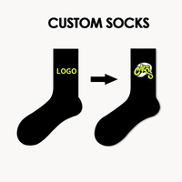 Chaussettes en nylon/coton imprimées jacquard pour femmes et enfants, écologiques, respirantes, mode streetwear, logo personnalisé OEM ODM