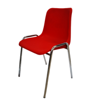 Chaise de conférence scolaire en plastique moderne, empilable, taille standard, pour salle de classe, vente chaude, fabricant, mobilier d'étude économique