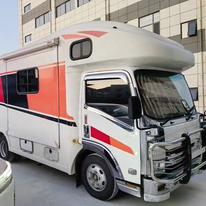 Camions à benne basculante d'aéroport, <span class=keywords><strong>camping</strong></span>-cars, moteurs diesel, camions à benne basculante de 118 kW, piston hydraulique, remorques de <span class=keywords><strong>camping</strong></span> tout-terrain de 5,2 T pour ISUZU - Product Image 4