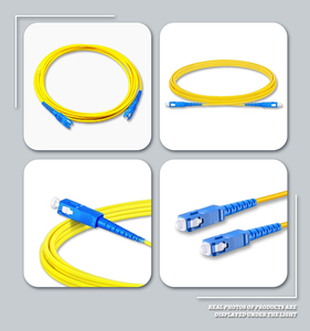 Cable de Fibra Óptica Simplex Monomodo SC-SC UPC, Jumper de Fibra G652D G657A LSZH, 5m - Product Image 5