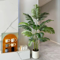 Plantes artificielles, arbre en plastique en pot, arbre décoratif, plantes vertes simulées réalistes, verdure pour l'intérieur, l'extérieur, le salon