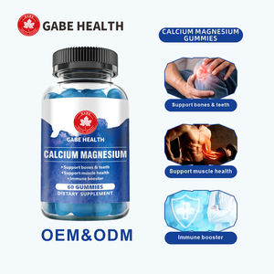 Gomitas de Zinc, Calcio y Magnesio para Adultos, Marca Privada OEM, Suplemento para el Cuidado de la Salud, Apoyo para la Salud Ósea y Muscular, 2 Gomitas Diarias, Personalizadas - Product Image 2