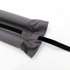 Balayeuses de porte réglables 34 pouces, double bouchon de tirage de porte gris, coupe-vent, blocage du bruit, blocage de la <span class=keywords><strong>brise</strong></span> de fenêtre - Product Image 3